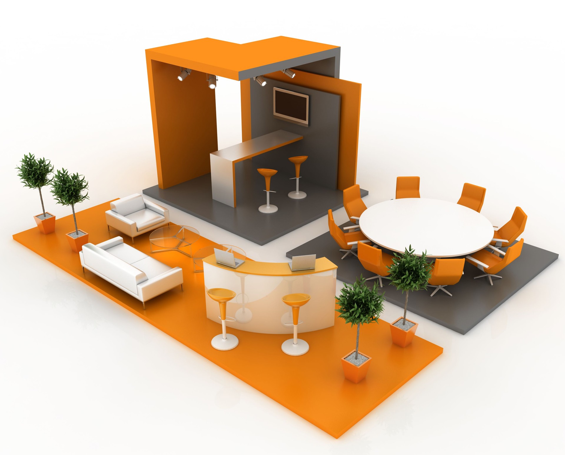 Complete Trade Stand