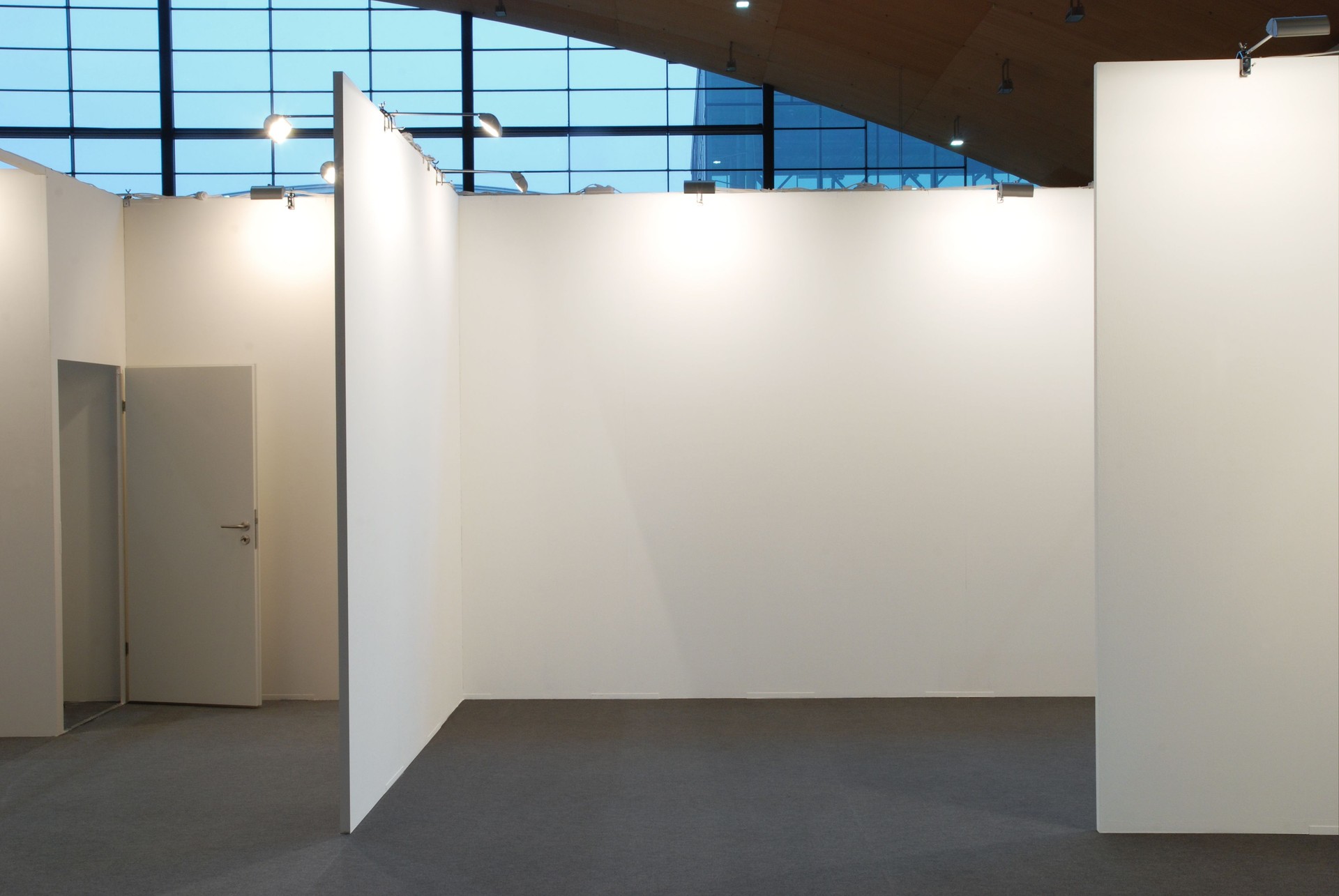 Empty exhibition hall